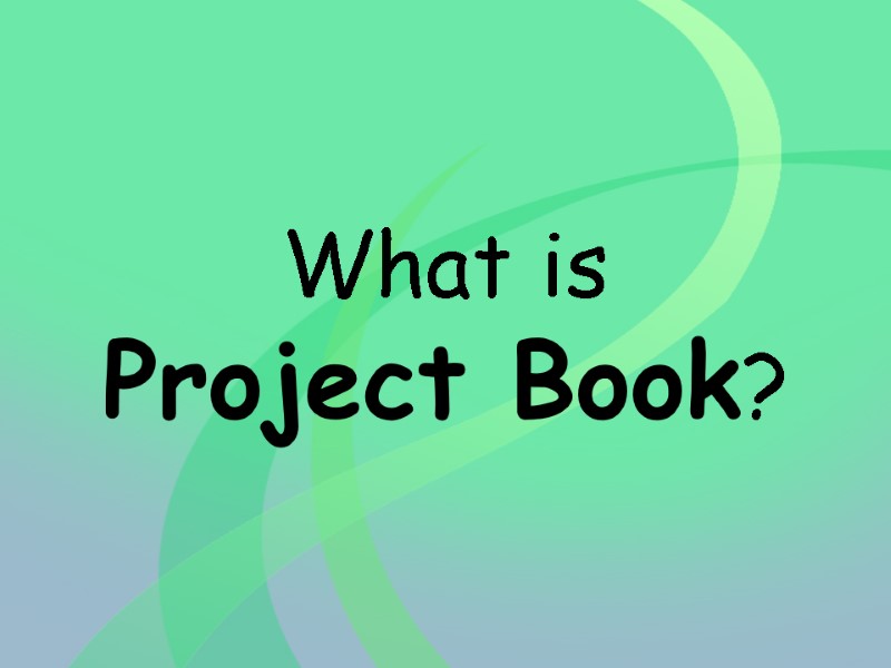 What is  Project Book?